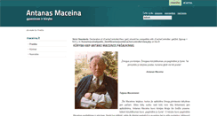 Desktop Screenshot of maceina.lt