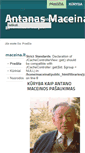 Mobile Screenshot of maceina.lt